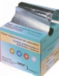 Pre-Cut Rough Texture Aluminum Foil Sheets - Lightweight - 500 Sheets