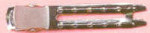 Double Prong Metal Clips with Holes - Box of 100