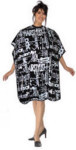 All-Purpose Cape - Graffiti Pattern