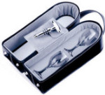 Corkscrew and Wine Glass Set