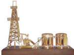 Musical Oil Derrick and Tower - Large