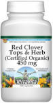 Red Clover Tops & Herb (Certified Organic) - 450 mg