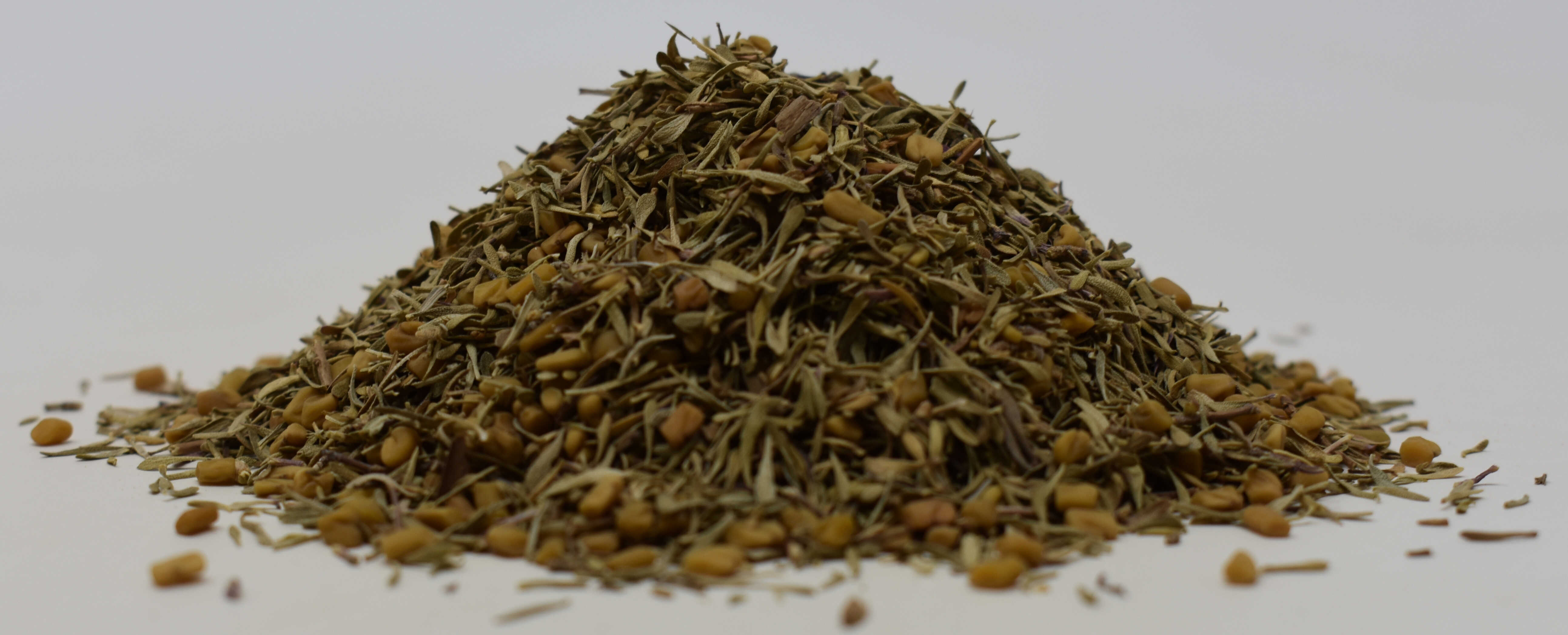 Fenugreek and Thyme - Side Photo