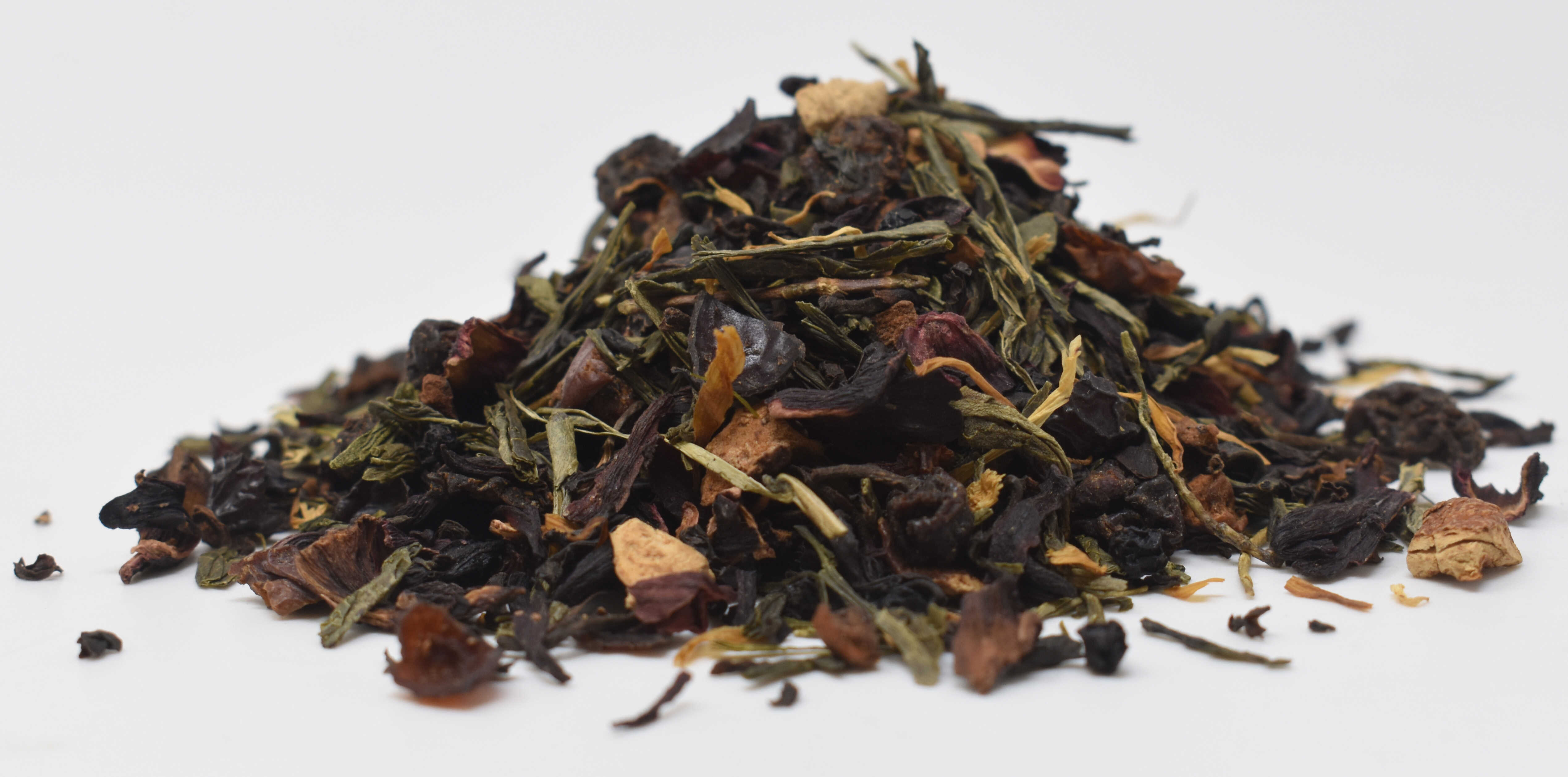 Abundant Berry Green Tea - Side Photo