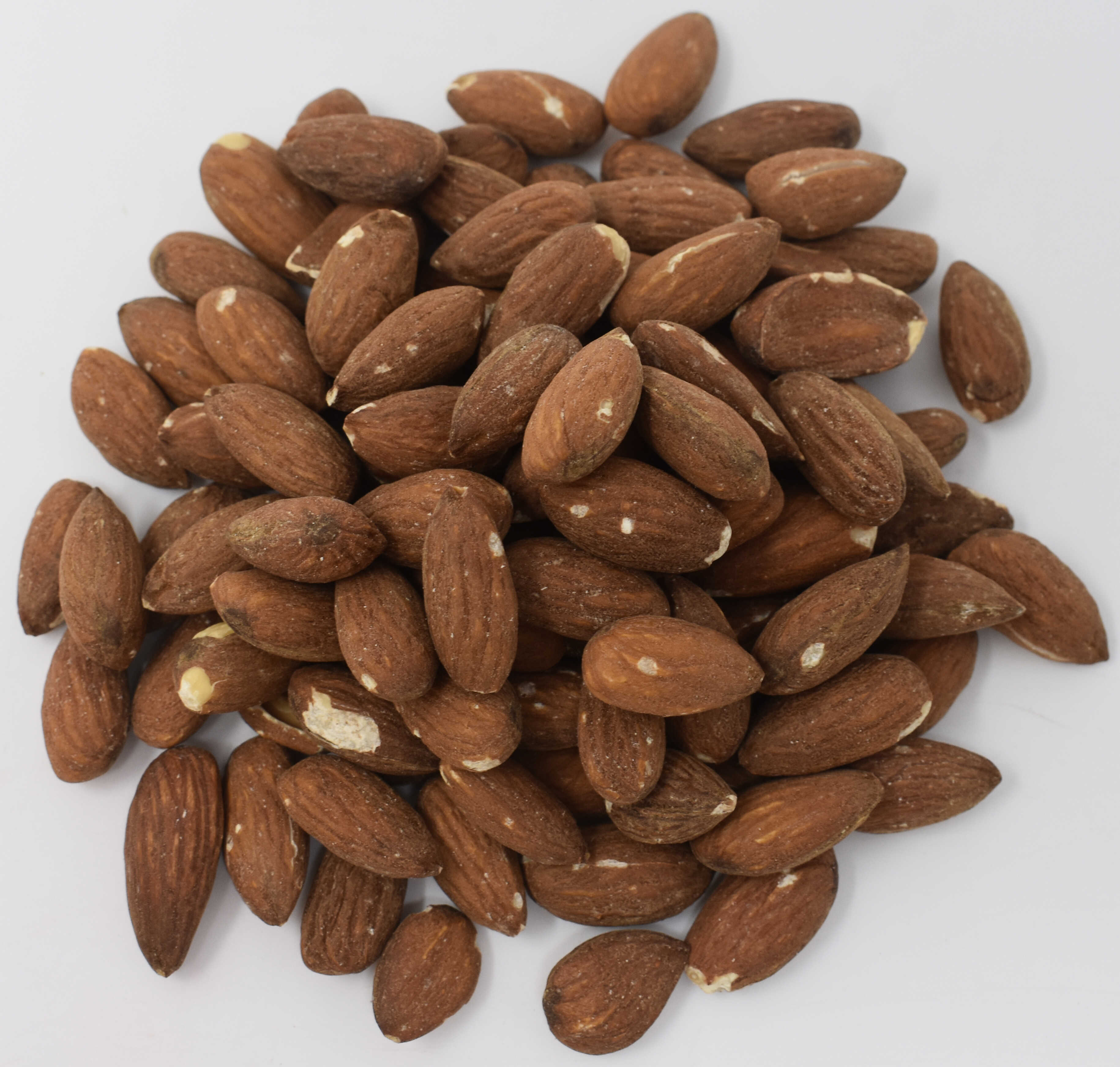 Almonds <BR>(Roasted, No Salt) - Top Photo