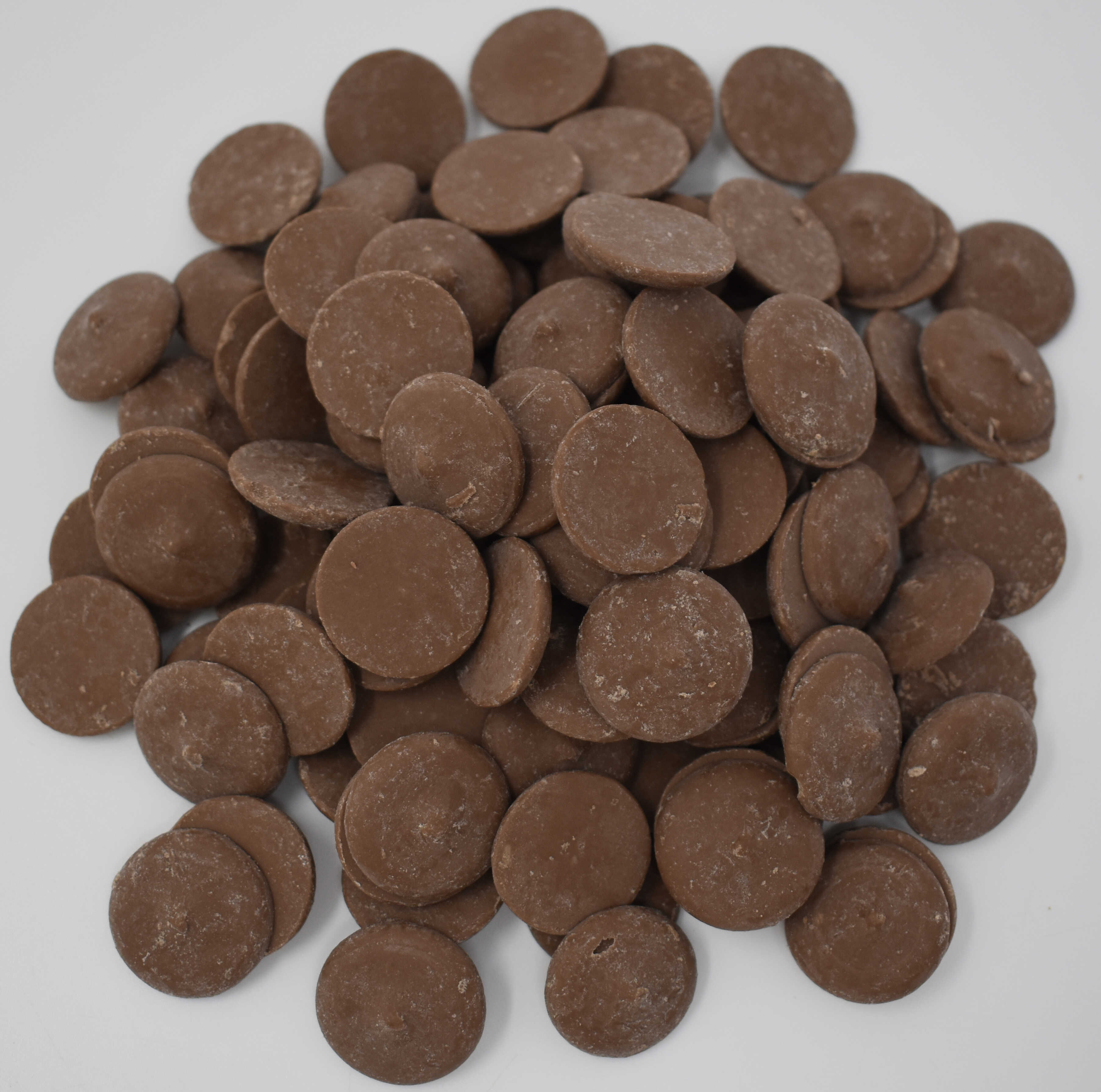 Milk Chocolate Melting Wafers <BR>(Cocoa Lite) - Top Photo