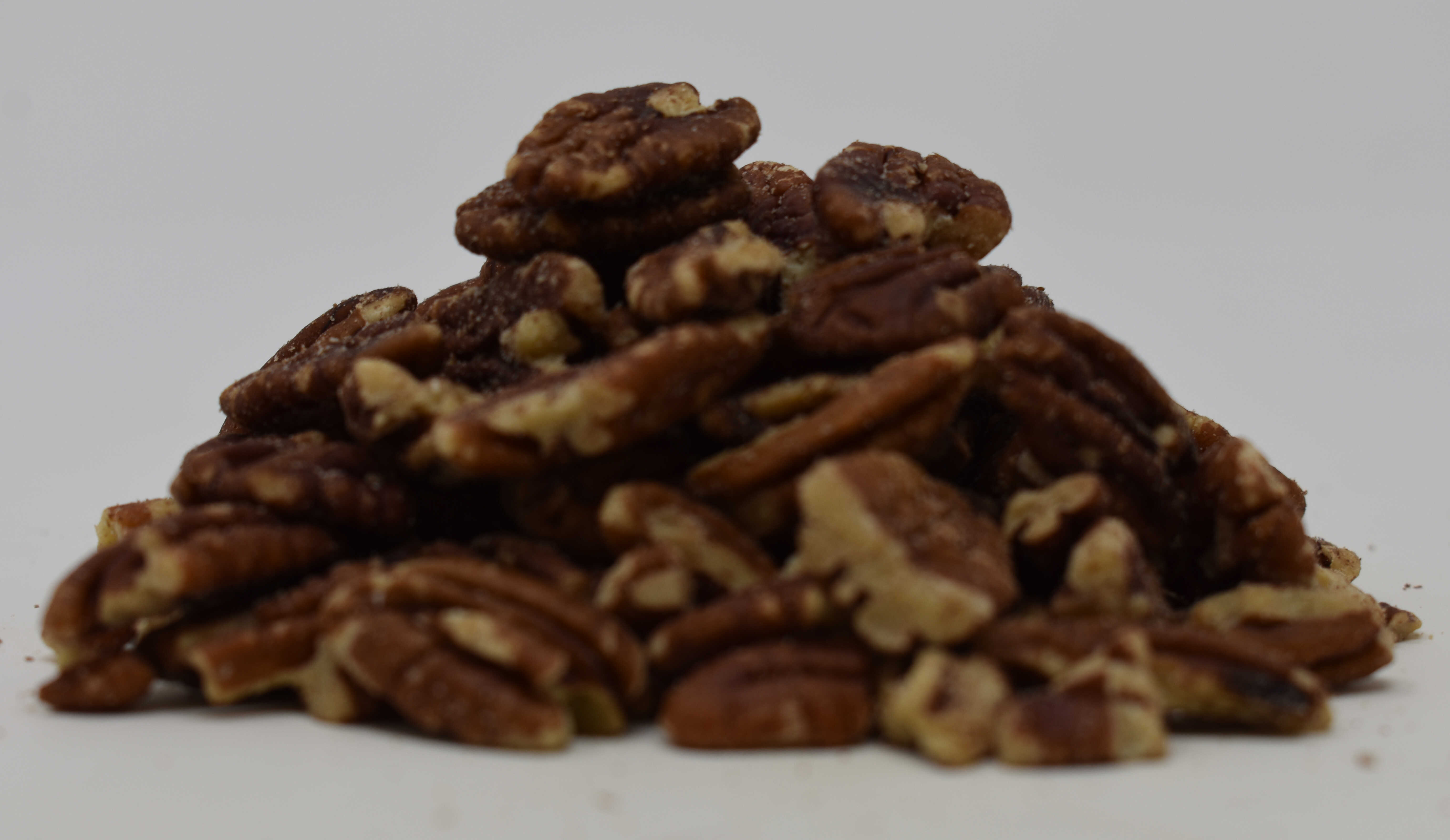 Pecan Halves <BR>(Roasted and Unsalted) - Side Photo