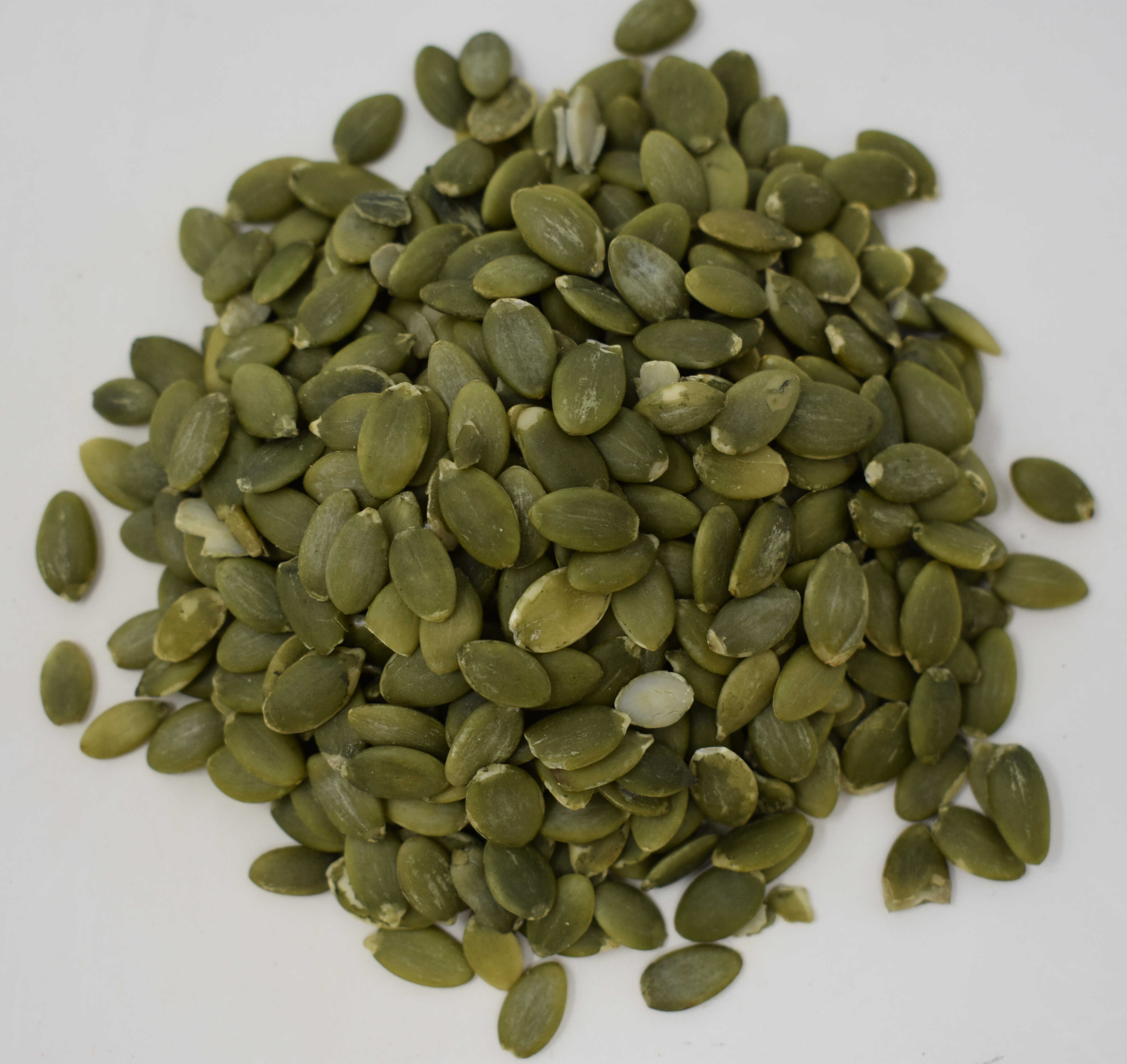 Pumpkin Seeds <BR>(Hulled, Raw, No Shell) - Top Photo