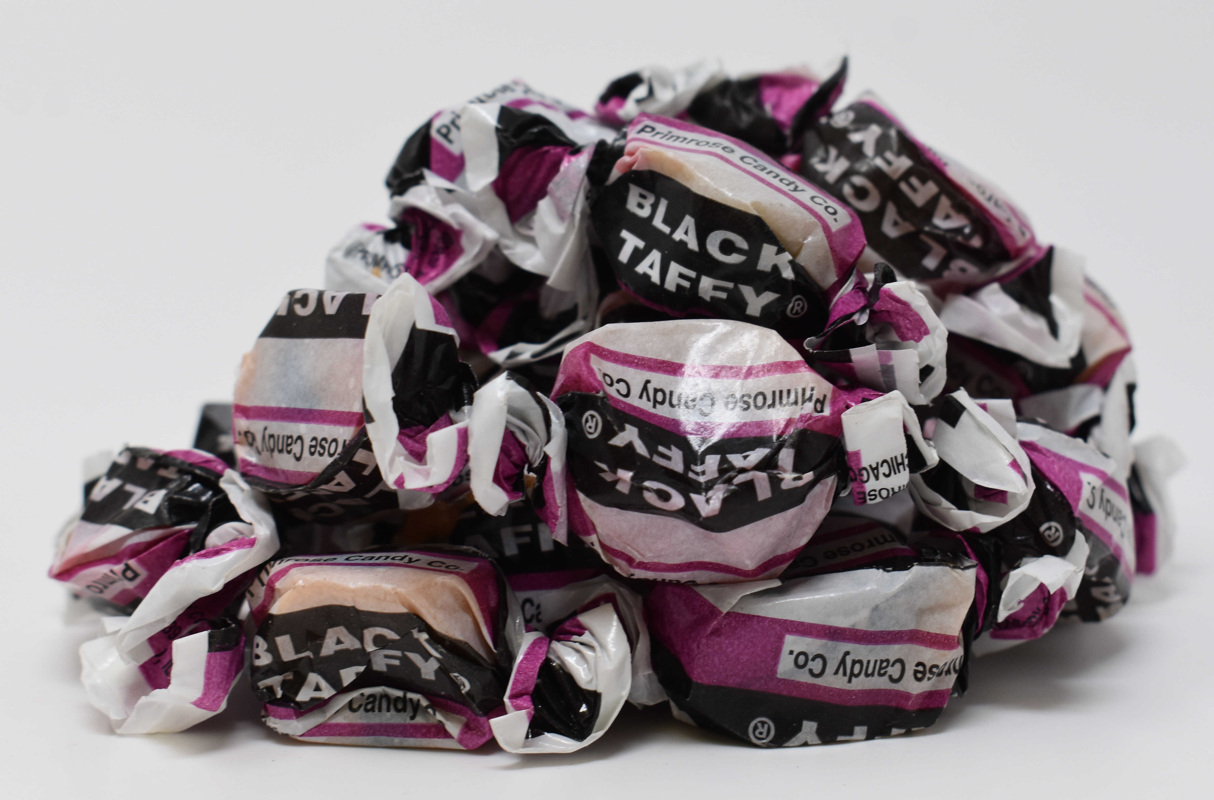 Black Licorice Taffy - Side Photo