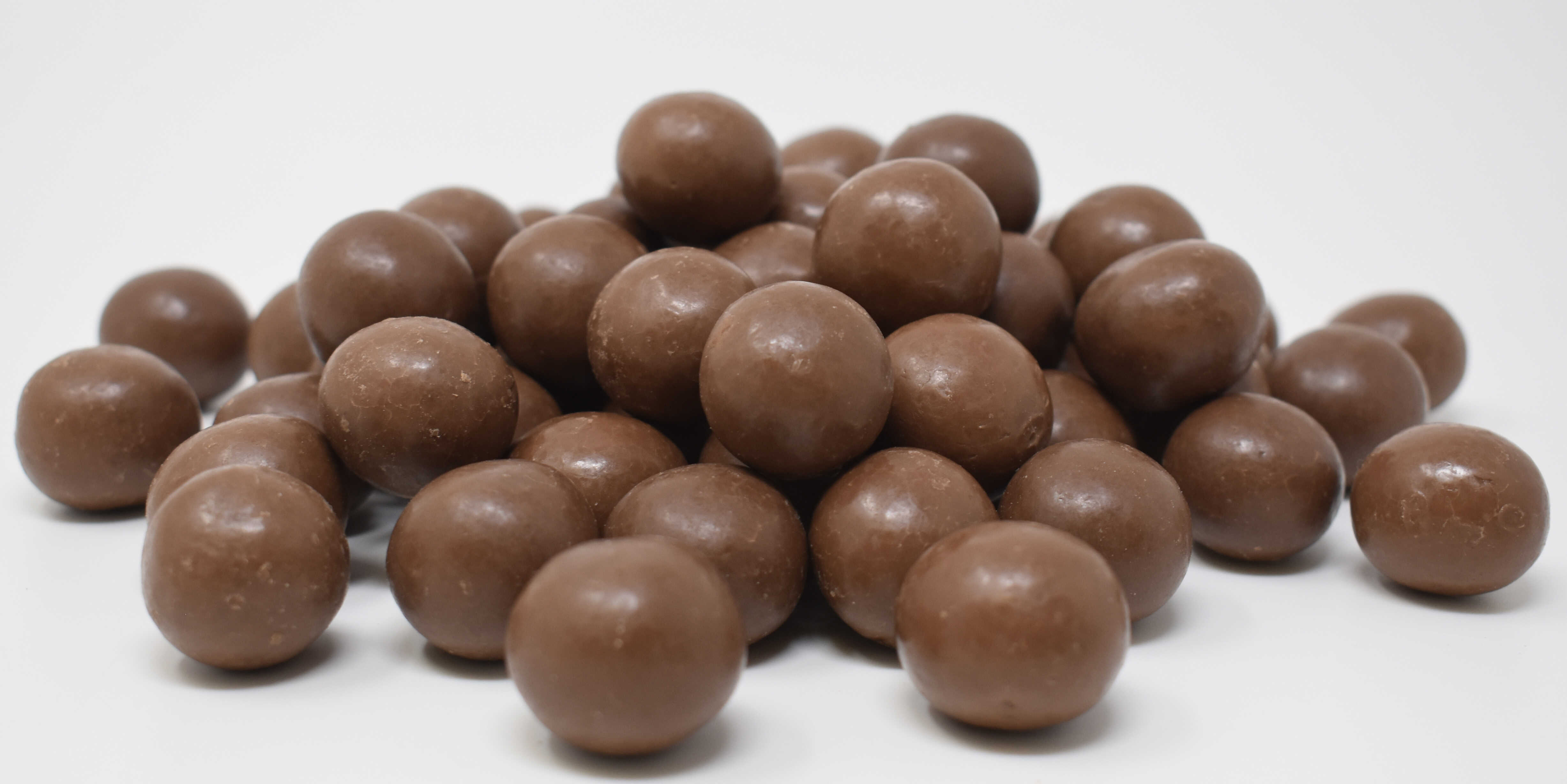 Milk Chocolate Malt Balls - Side Photo