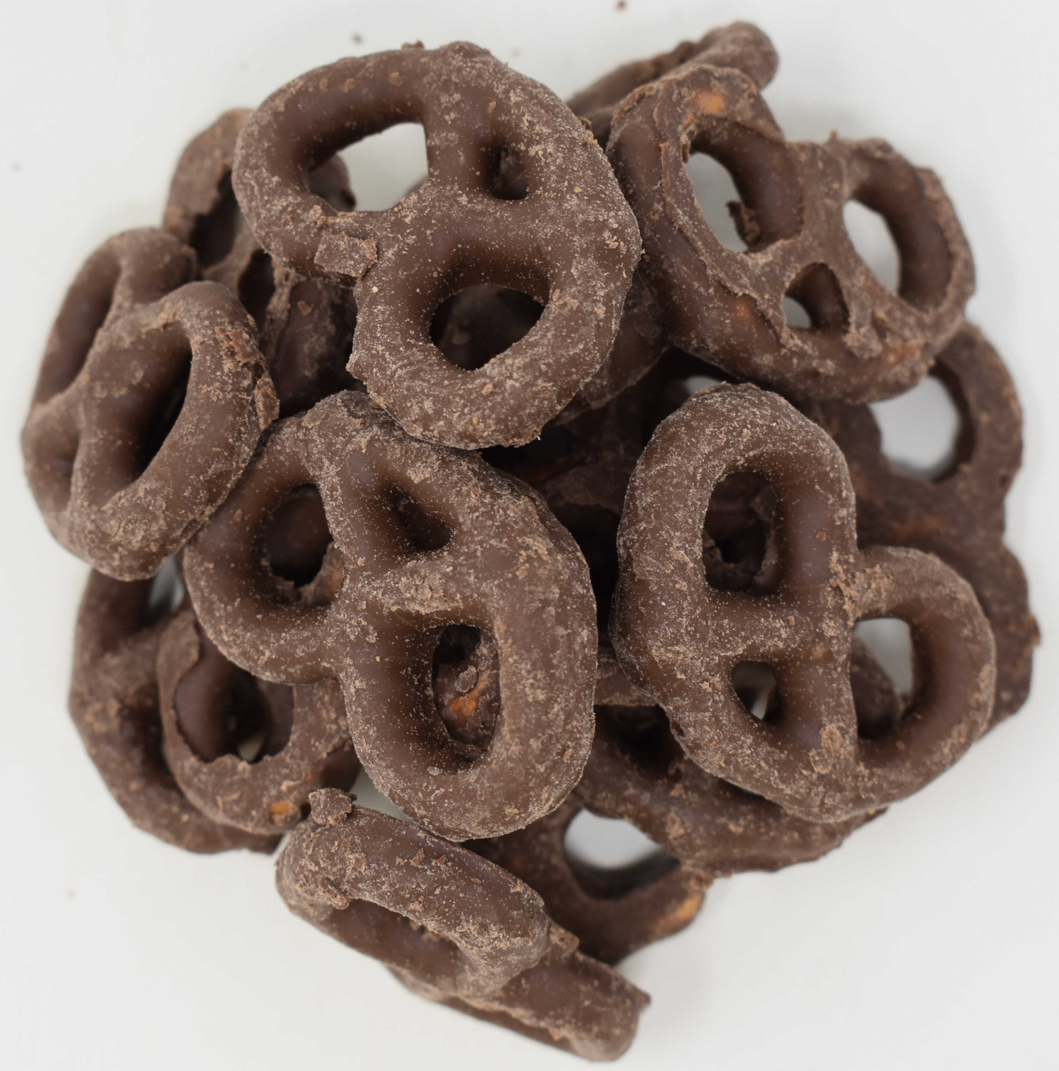 Pretzels <BR>(Milk Chocolate Covered) - Top Photo