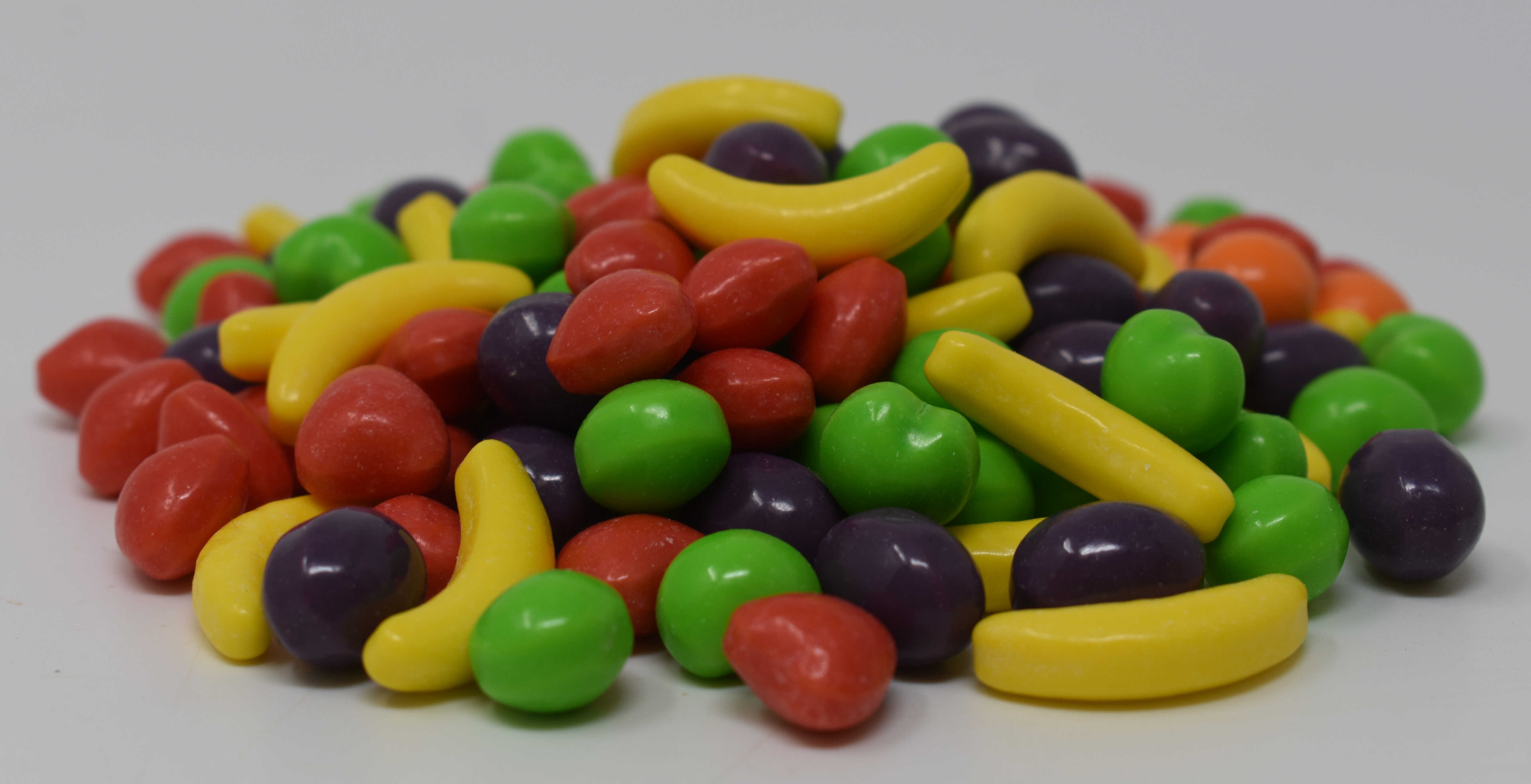 Fruit Runts Assorted Candy - Side Photo