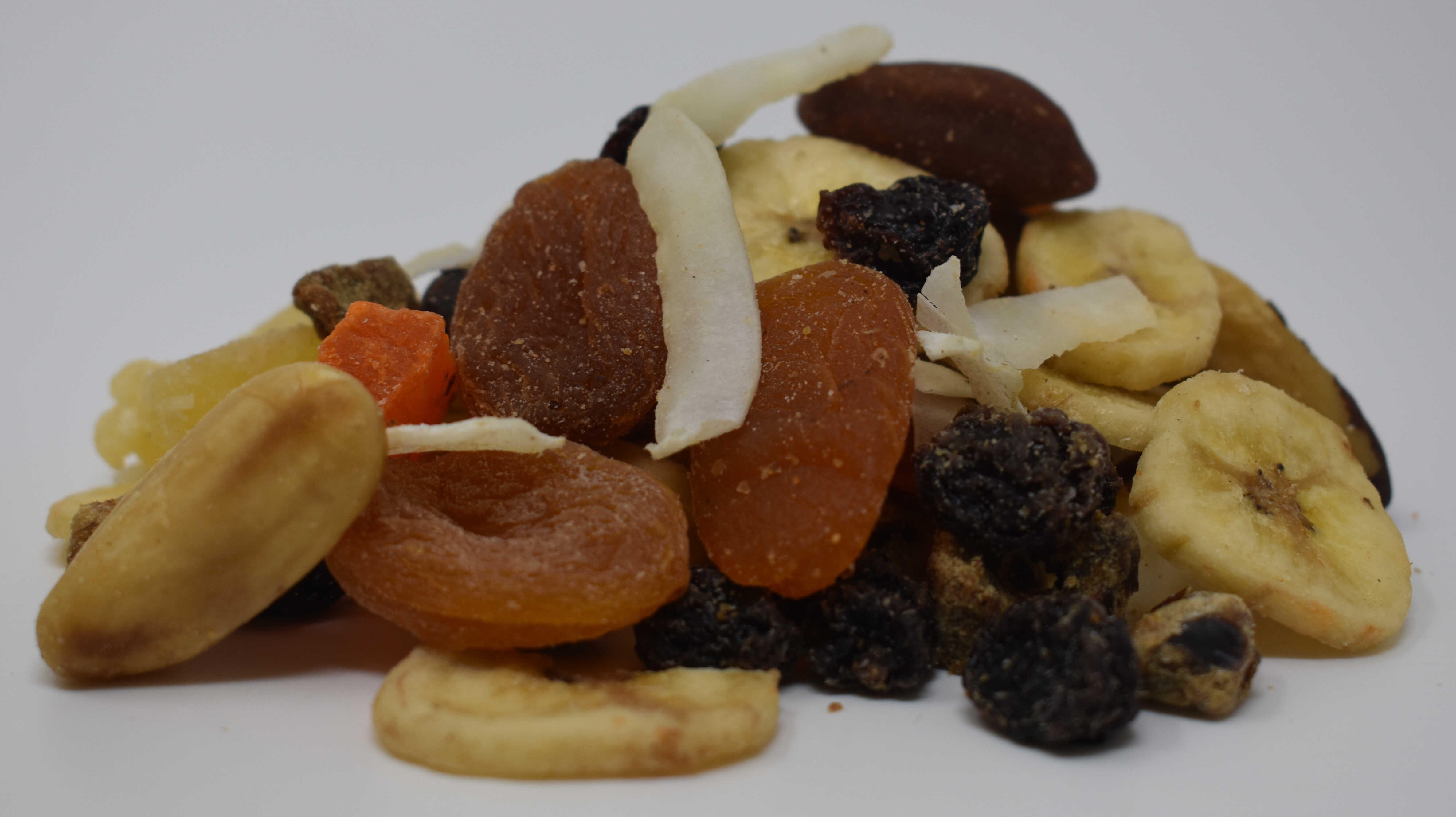 Hawaiian Fruit and Nut Mix - Side Photo