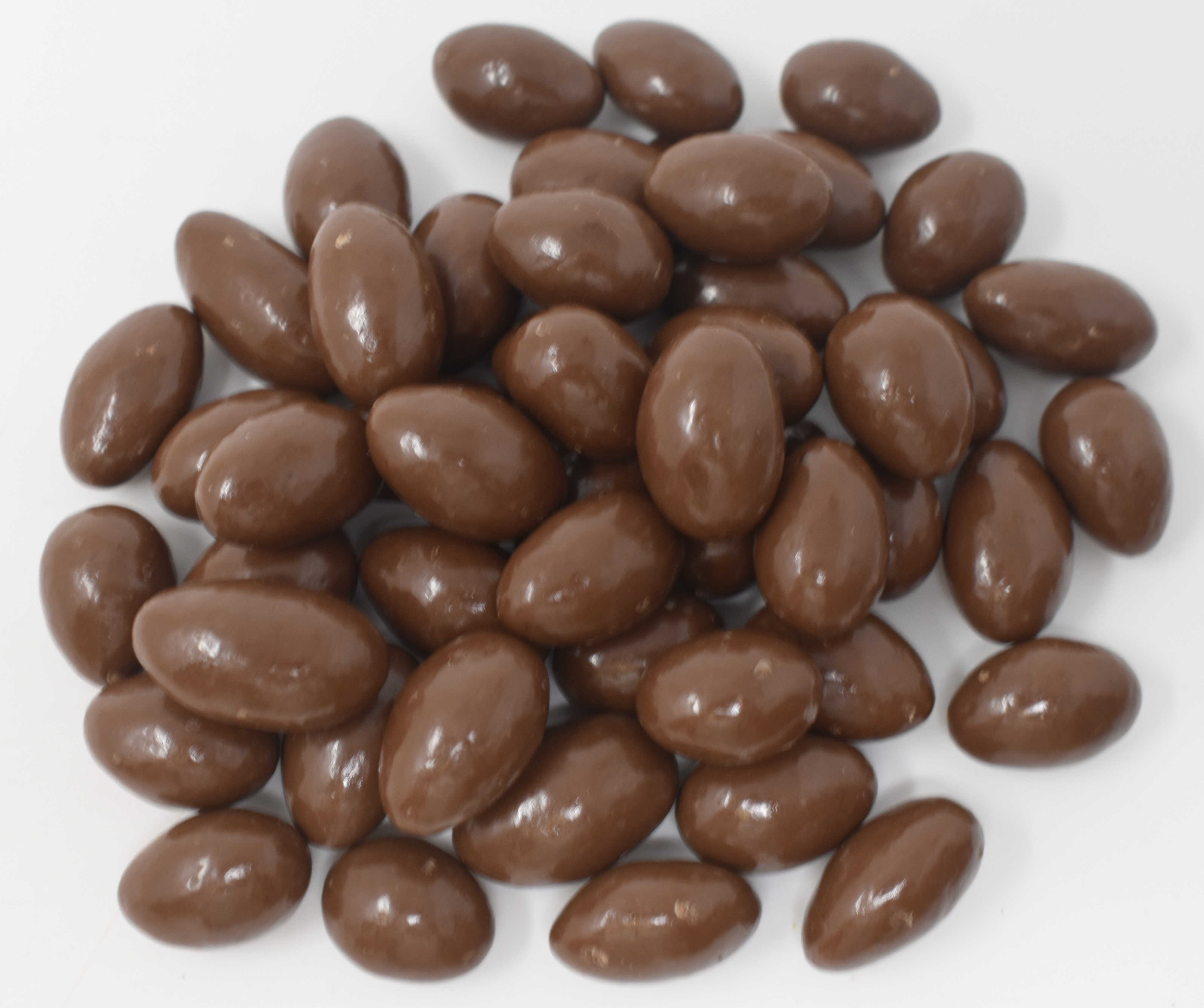 Almonds <BR>(Milk Chocolate Covered, Sugar Free) - Top Photo