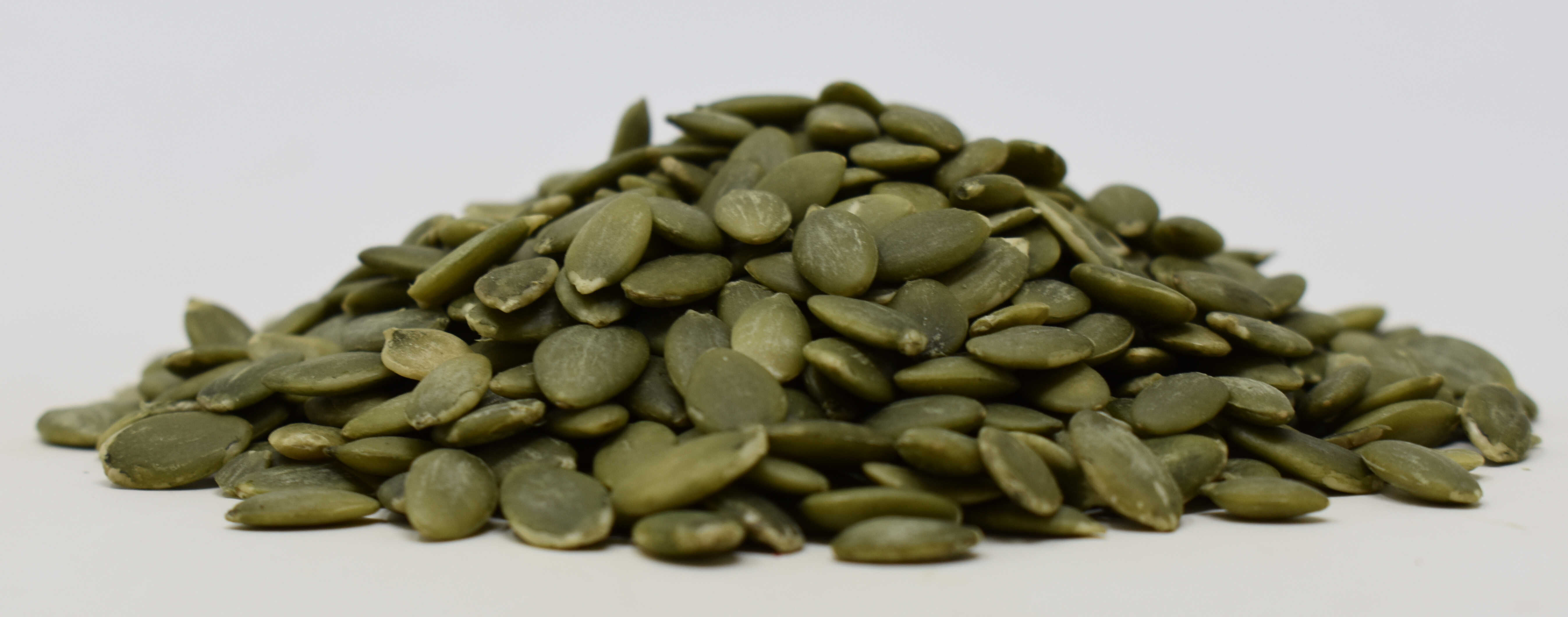 Pumpkin Seeds <BR>(Organic, Hulled, Raw) - Side Photo