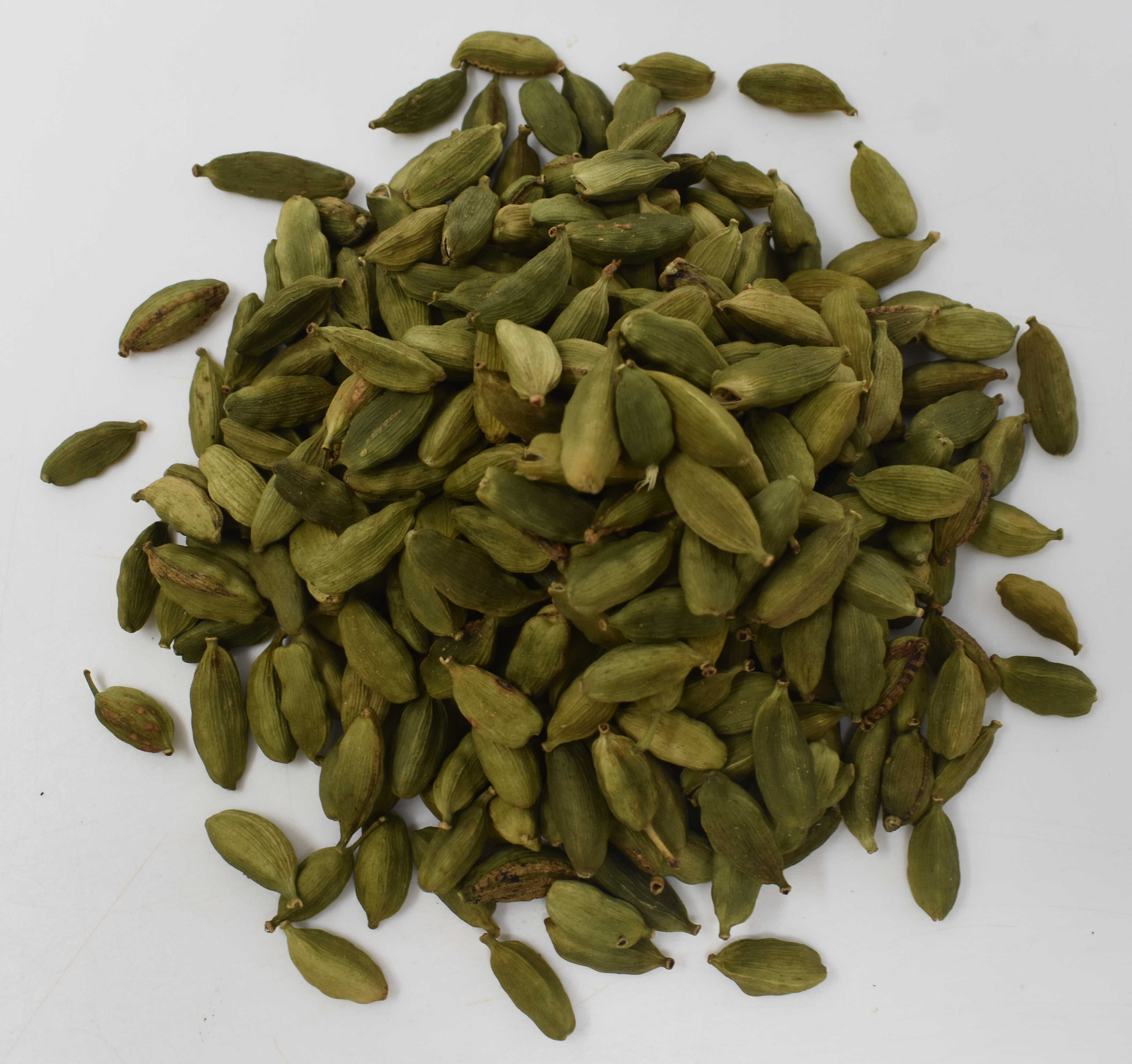 Cardamom Pods <BR>(Green, Whole) - Top Photo