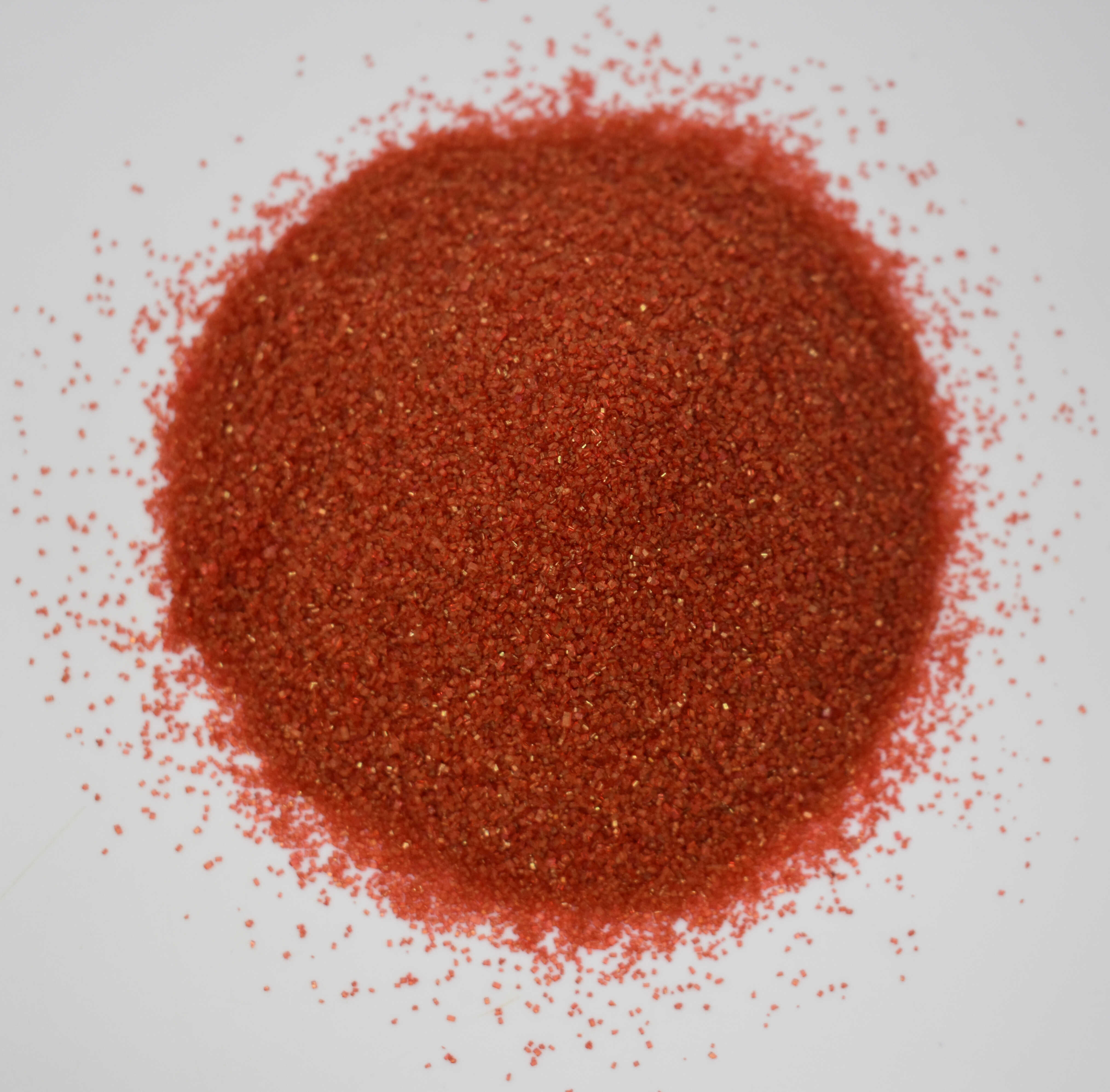 Red Sanding Sugar - Top Photo