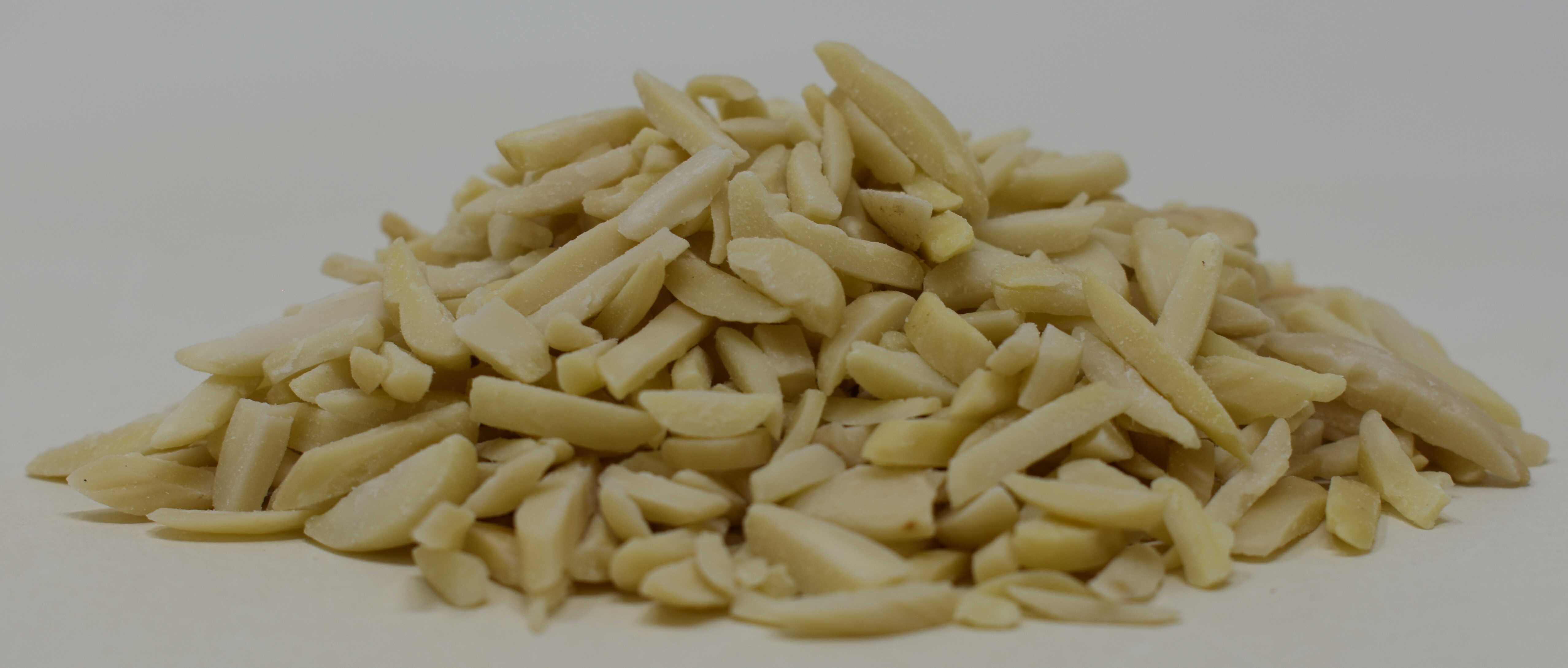 Almonds <BR>(Slivered, Raw and Unsalted) - Side Photo