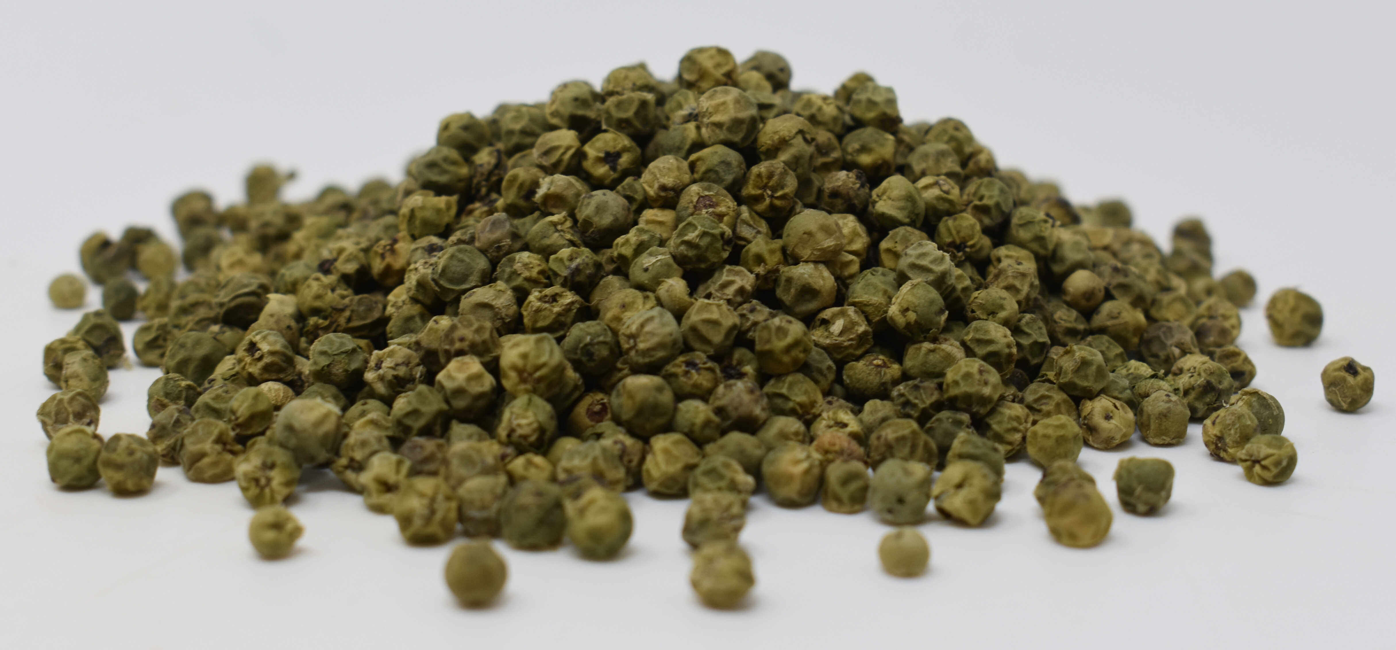 Green Peppercorns - Side Photo