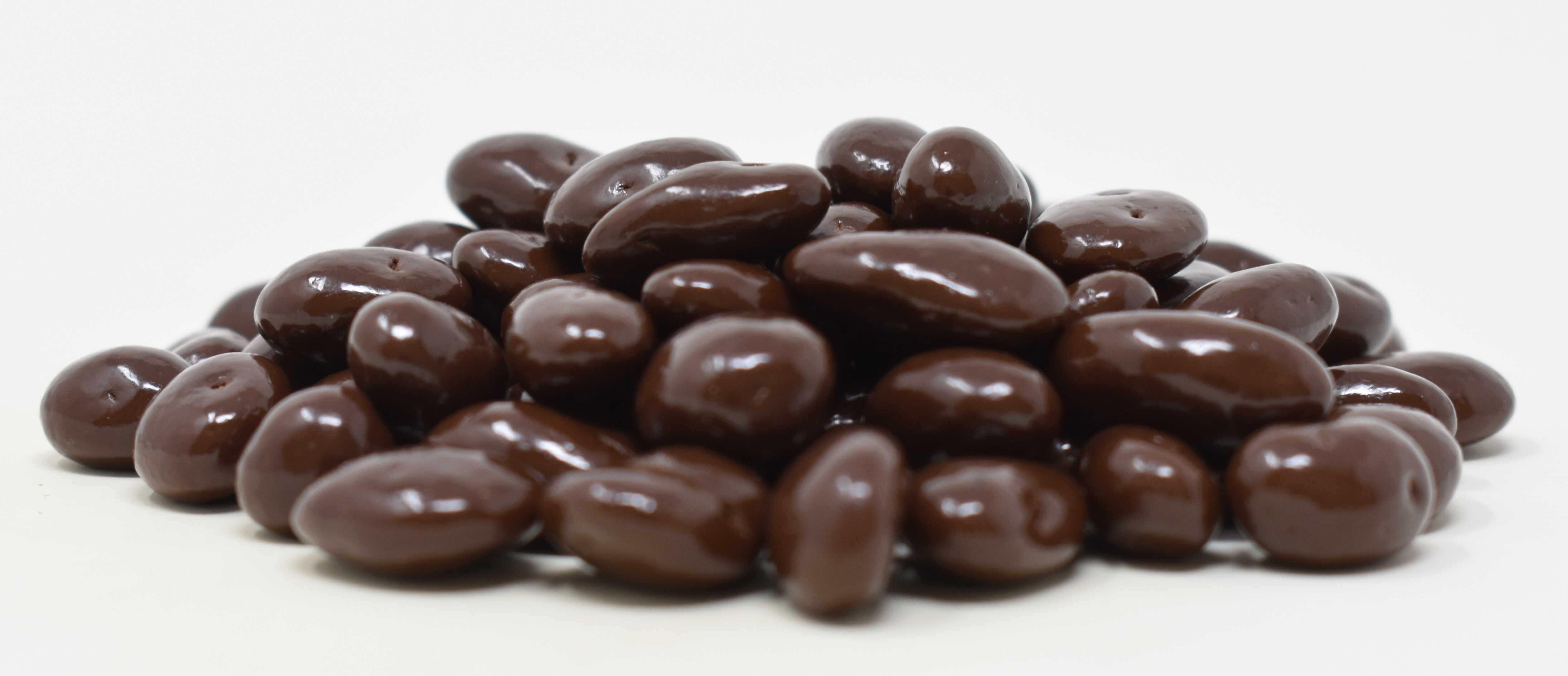 Raisins <BR>(Dark Chocolate Covered) - Side Photo