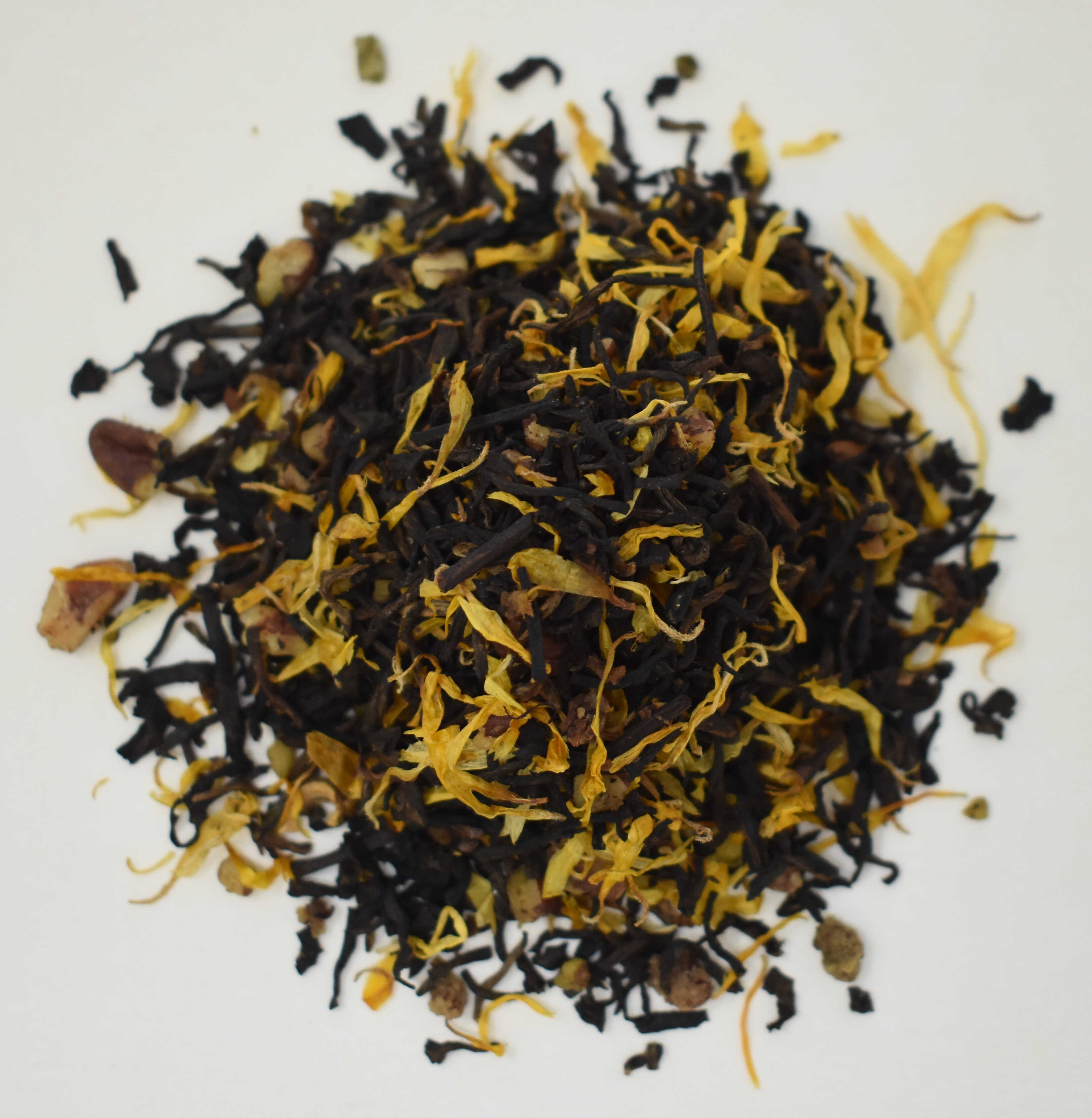 Butter Pecan Pu-erh Tea - Top Photo