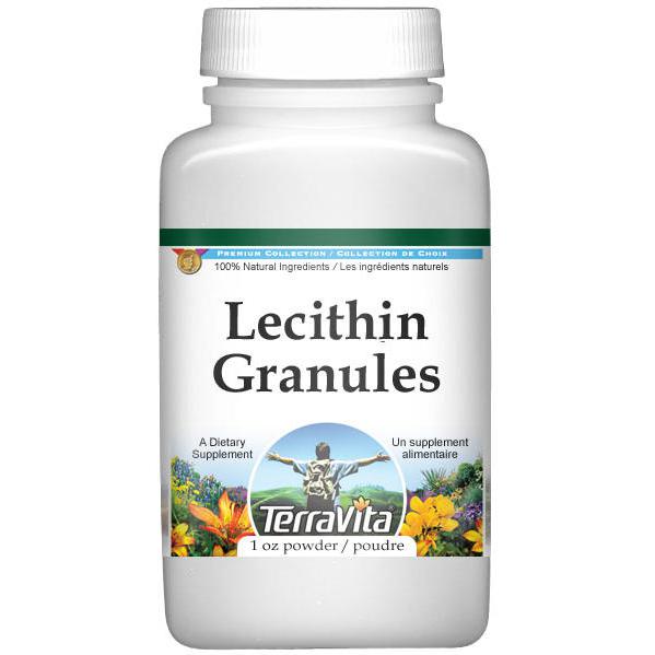 Lecithin Granules - Supplement / Nutrition Facts