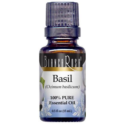 Basil Pure Essential Oil - Supplement / Nutrition Facts