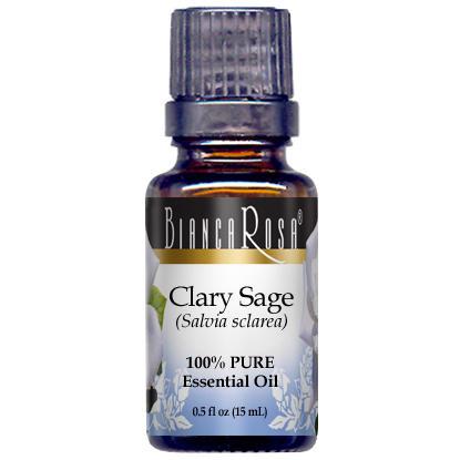Sage, Clary Pure Essential Oil - Supplement / Nutrition Facts