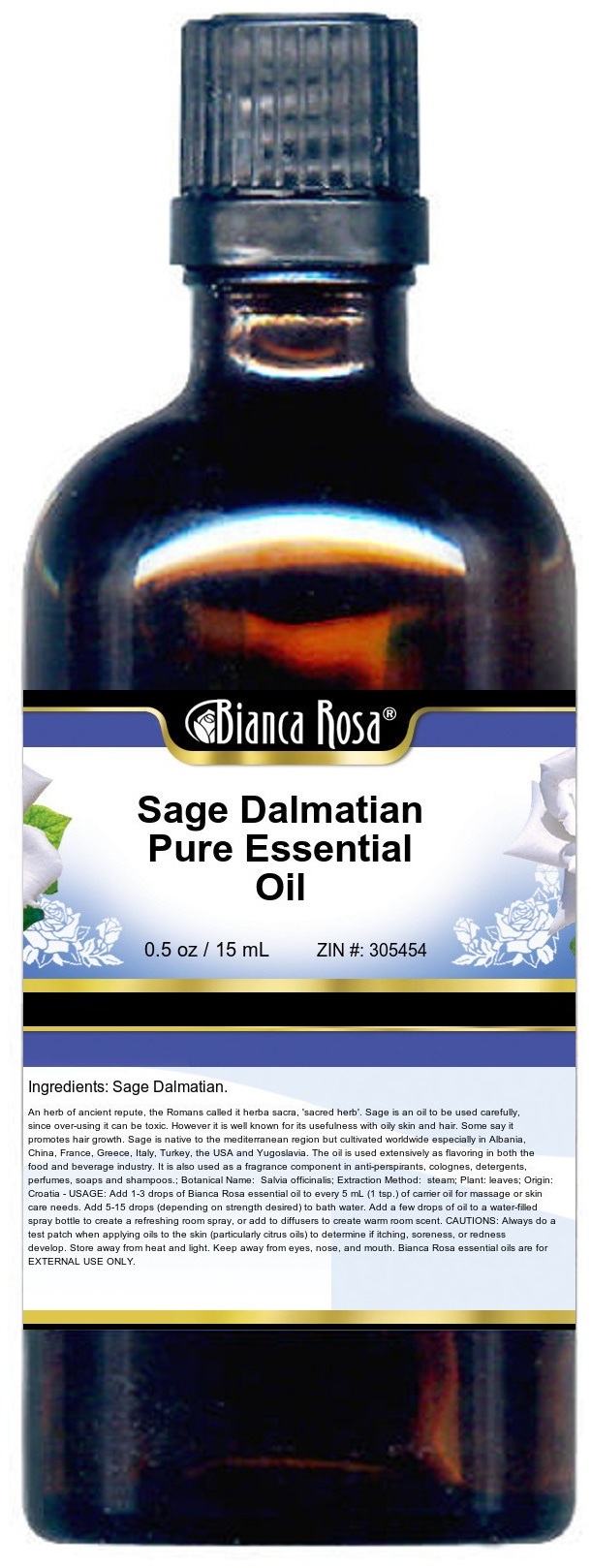 Sage Dalmatian Pure Essential Oil