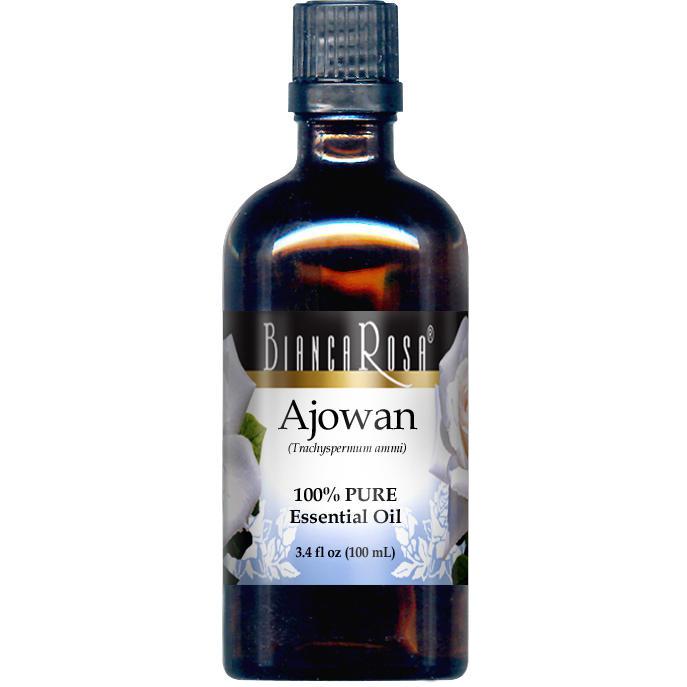 Ajwain (Ajowan) Pure Essential Oil - Supplement / Nutrition Facts