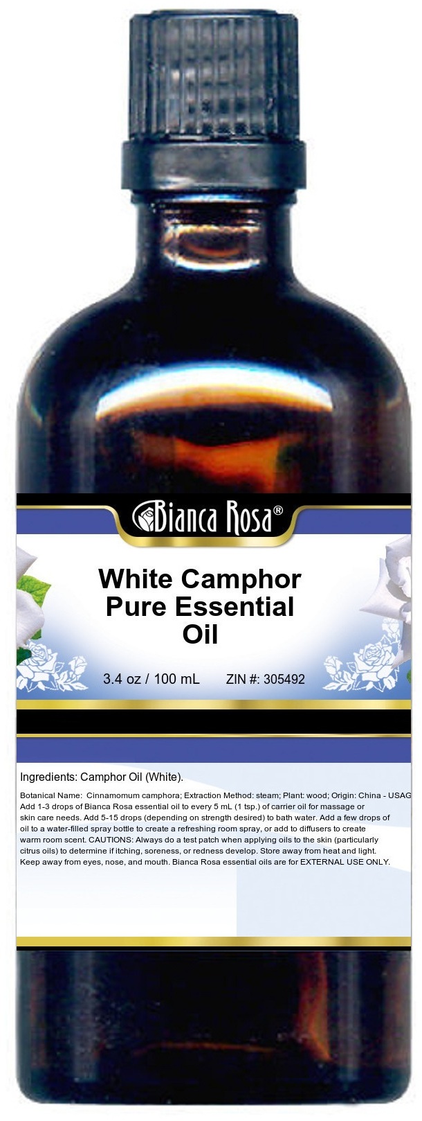 White Camphor Pure Essential Oil