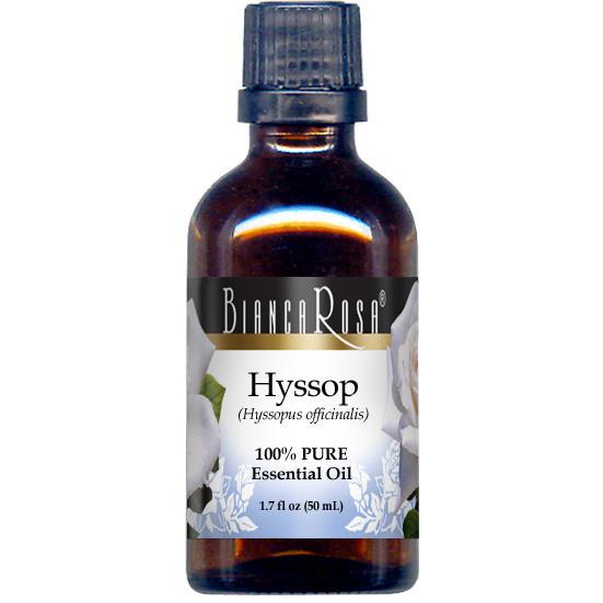 Hyssop Pure Essential Oil - Supplement / Nutrition Facts