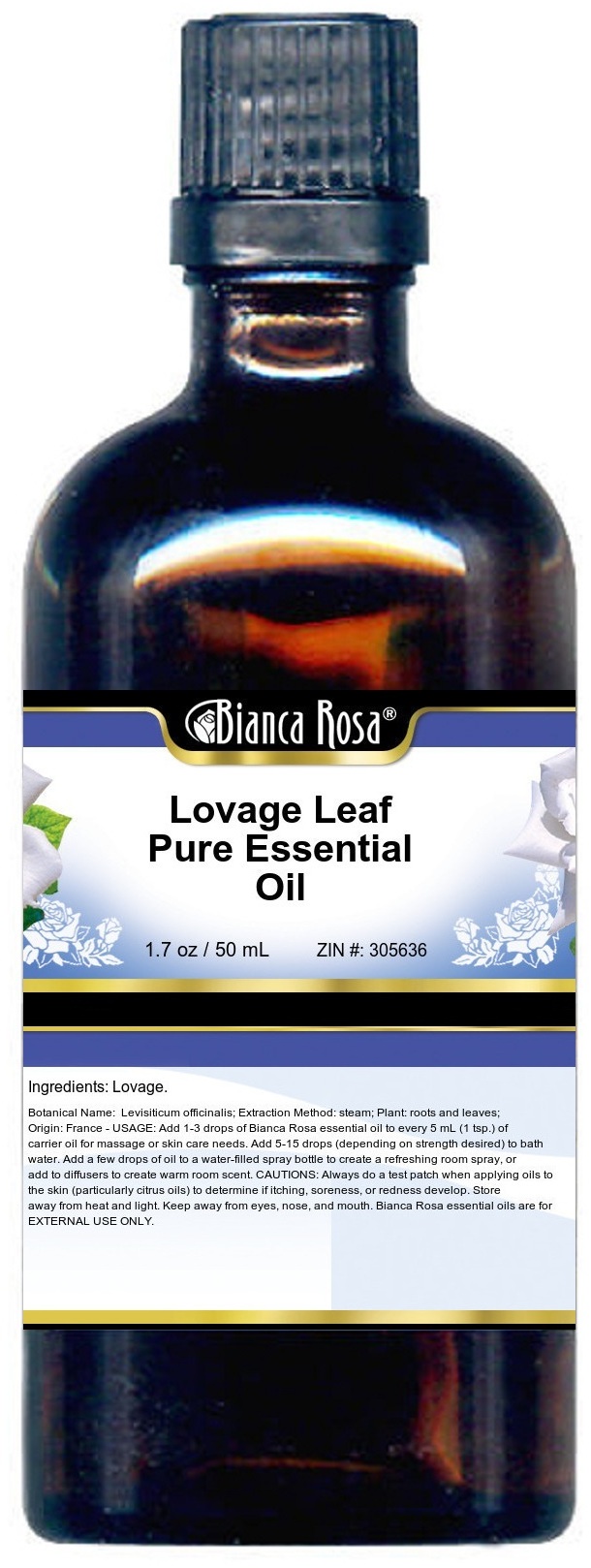 Lovage Leaf Pure Essential Oil