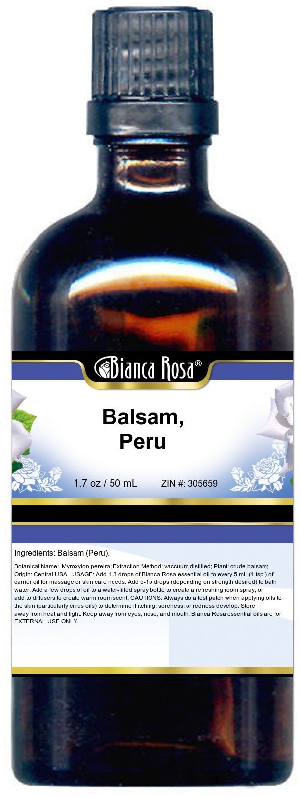 Balsam, Peru - Pure Essential Oil