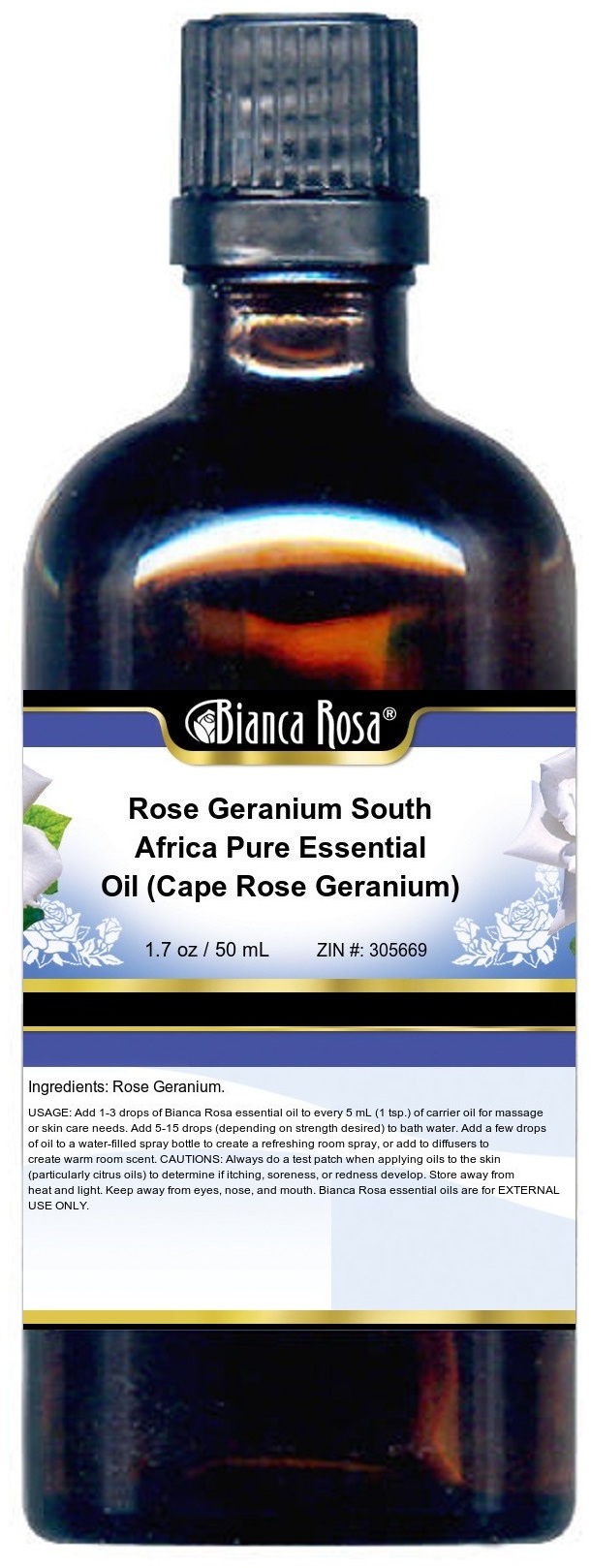 Rose Geranium South Africa Pure Essential Oil (Cape Rose Geranium)