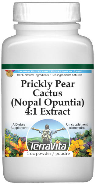 Prickly Pear Cactus (Nopal Opuntia) 4:1 Extract Powder
