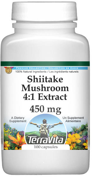Shiitake Mushroom 4:1 Extract - 450 mg