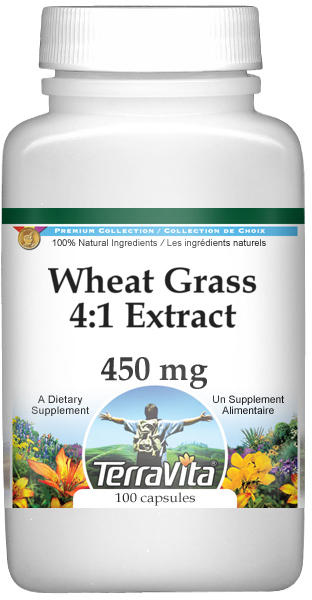 Wheat Grass 4:1 Extract - 450 mg