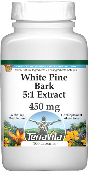 White Pine Bark 5:1 Extract - 450 mg
