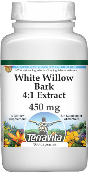 White Willow Bark 4:1 Extract - 450 mg