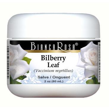 Bilberry Leaf - Salve Ointment - Supplement / Nutrition Facts
