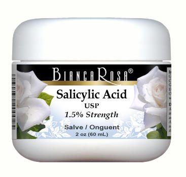 Salicylic Acid USP (Beta Hydroxy Acid - BHA) (1.5%) - Salve Ointment - Sensitive Skin