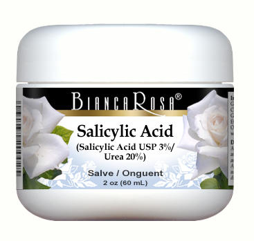 Salicylic Acid USP (Beta Hydroxy Acid BHA) (3%), Urea (20%) - Salve Ointment Blend