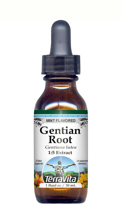 Gentian Root - Glycerite Liquid Extract (1:5)