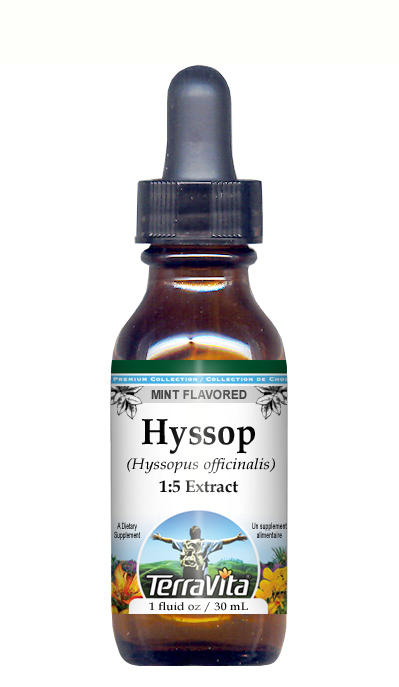 Hyssop Herb - Glycerite Liquid Extract (1:5)