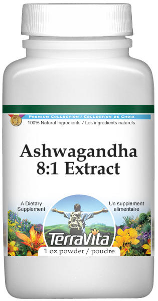 Ashwagandha 8:1 Extract Powder