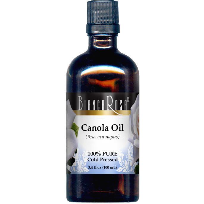 Canola Oil - 100% Pure, Cold Pressed - Supplement / Nutrition Facts