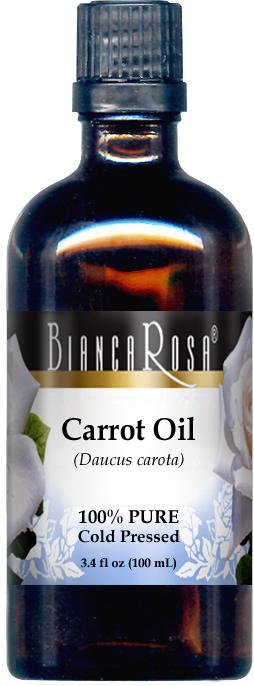 Carrot Carrier Oil - 100% Pure, Cold Pressed