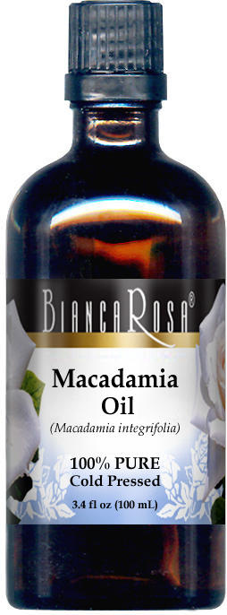 Macadamia Oil - 100% Pure, Cold Pressed
