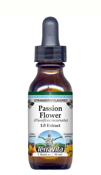 Passion Flower (Passiflora) - Glycerite Liquid Extract (1:5)